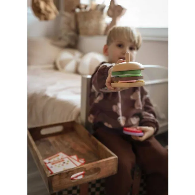 Set din lemn Burger, cod 57362 Set din lemn Burger, cod 57362