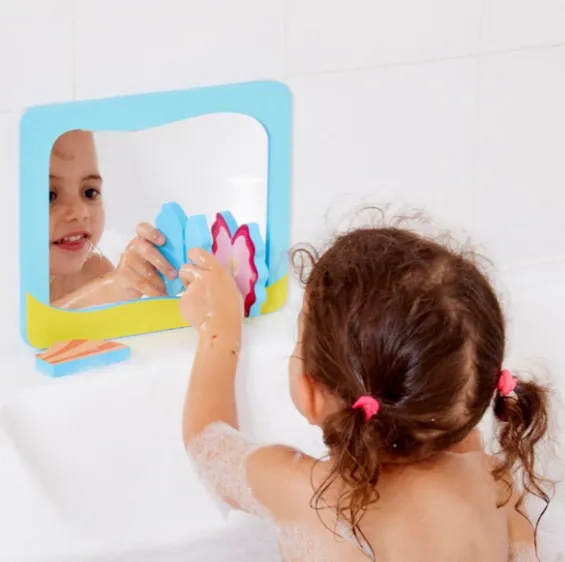 Set cu oglindă și creaturi marine – Distracție în baie Set cu oglindă și creaturi marine – Distracție în baie