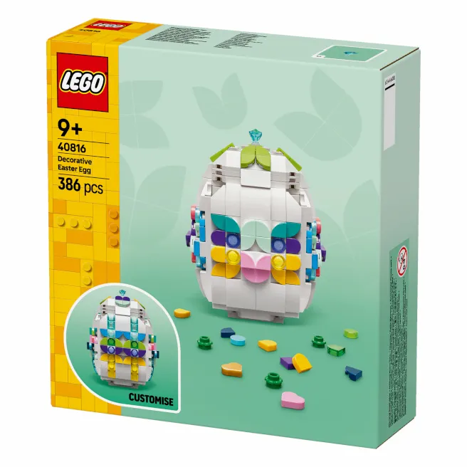 Constructor LEGO Season and Occasions Ou decorativ de Paște, art. 40816