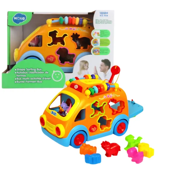 Jucărie sortator „Autobuzul vesel”