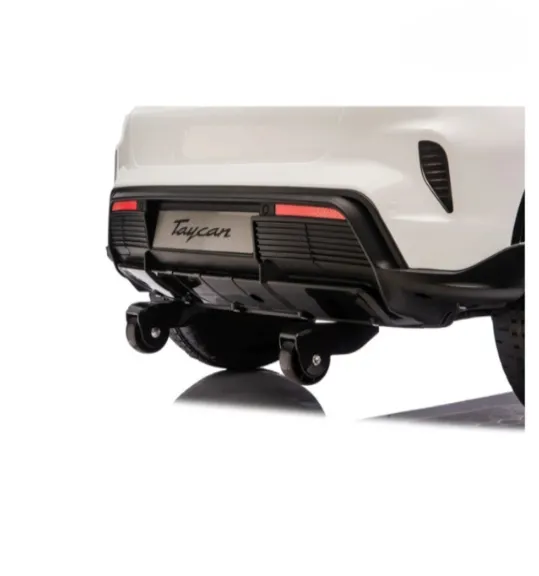 Mașină electrică GB Porsche Taycan Turbo S 24V5AH x 1.45W x 2, alb, cod 1582D Mașină electrică GB Porsche Taycan Turbo S 24V5AH x 1.45W x 2, alb, cod 1582D