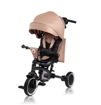 Tricicleta 2 in 1 Lionelo Tris Plus Beige Sand