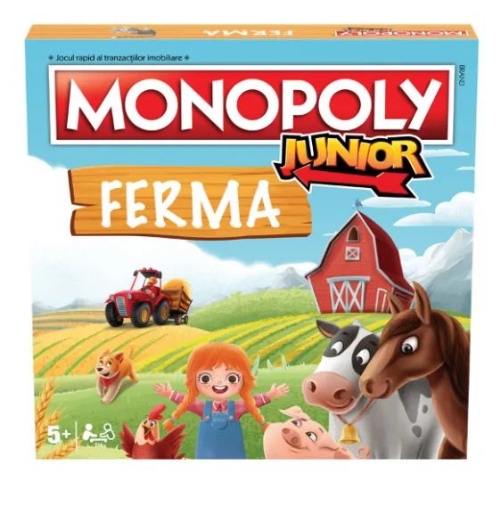 Joc de masă Monopoly Junior „Ferma” (ro) Joc de masă Monopoly Junior „Ferma” (ro)