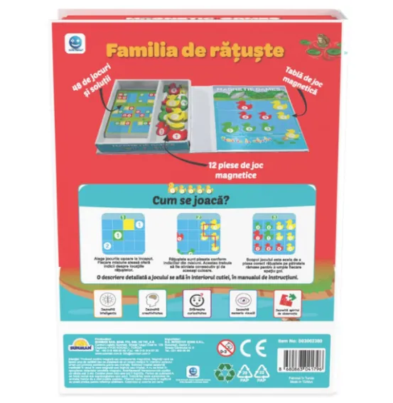 Joc educativ „Familia de rățuște”, ro. Joc educativ „Familia de rățuște”, ro.